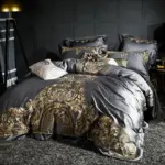 Ezkira Egyptian Cotton Embroidery Duvet Set tag1