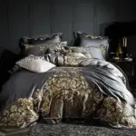 Ezkira Egyptian Cotton Embroidery Duvet Set tag1