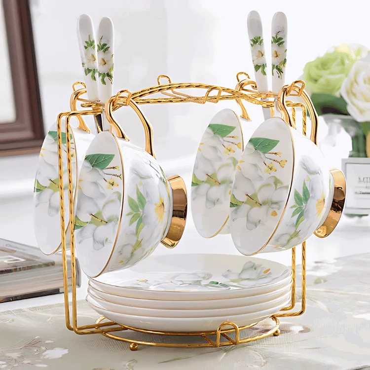 FLOREZIYA TEACUP COLLECTION SET -  - #tag1#