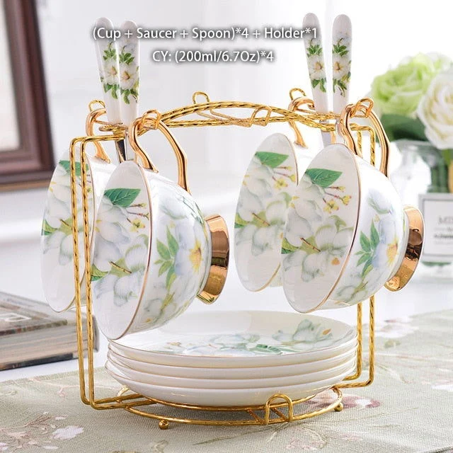 FLOREZIYA TEACUP COLLECTION SET -  - #tag1#