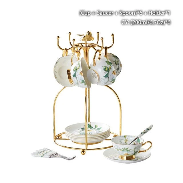FLOREZIYA TEACUP COLLECTION SET -  - #tag1#
