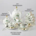 FLOREZIYA TEACUP COLLECTION SET tag1