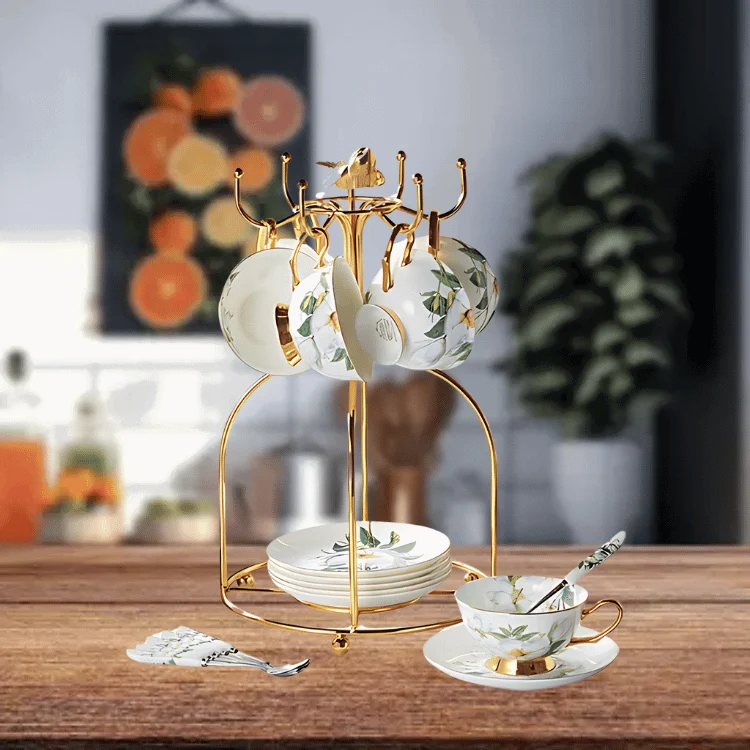 FLOREZIYA TEACUP COLLECTION SET -  - #tag1#