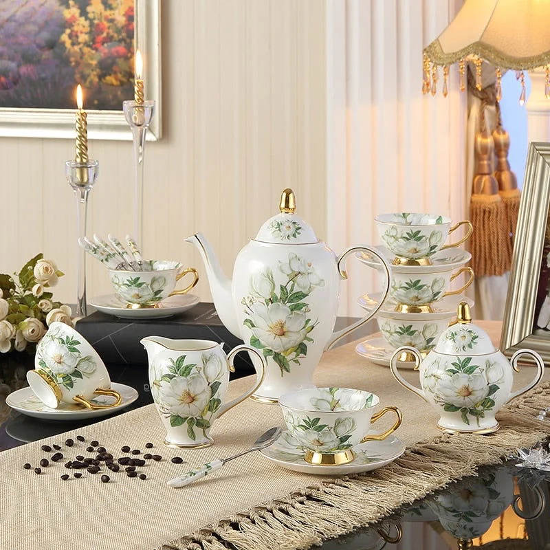 FLOREZIYA TEACUP COLLECTION SET -  - #tag1#
