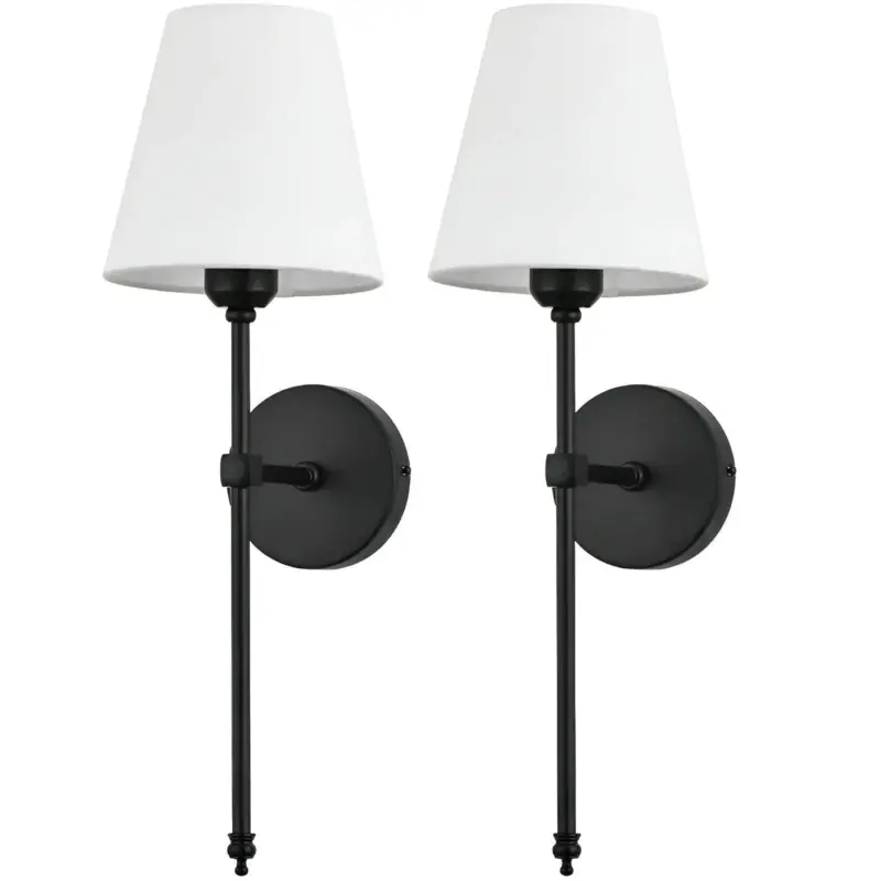 FabDuo WallLamp Wall lamp made of metal with fabric cover tag1