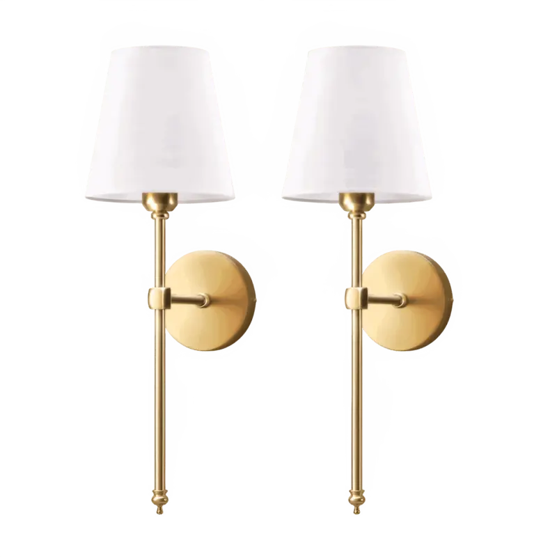 FabDuo WallLamp Wall lamp made of metal with fabric cover tag1