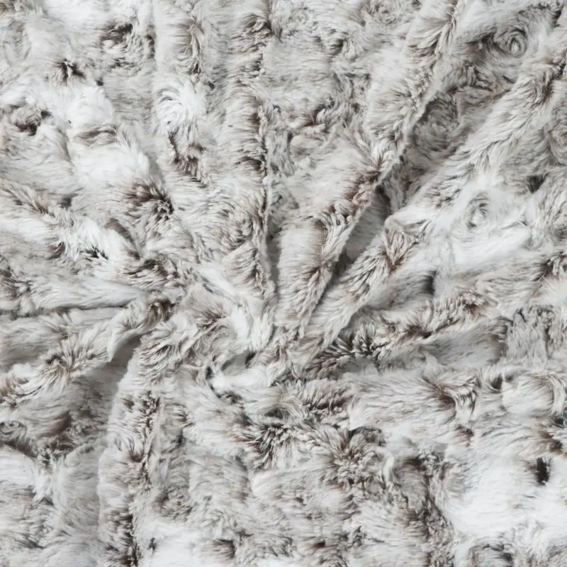 FabianLuxe Soft Faux Fur Blanket tag1
