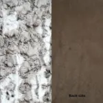 FabianLuxe Soft Faux Fur Blanket tag1