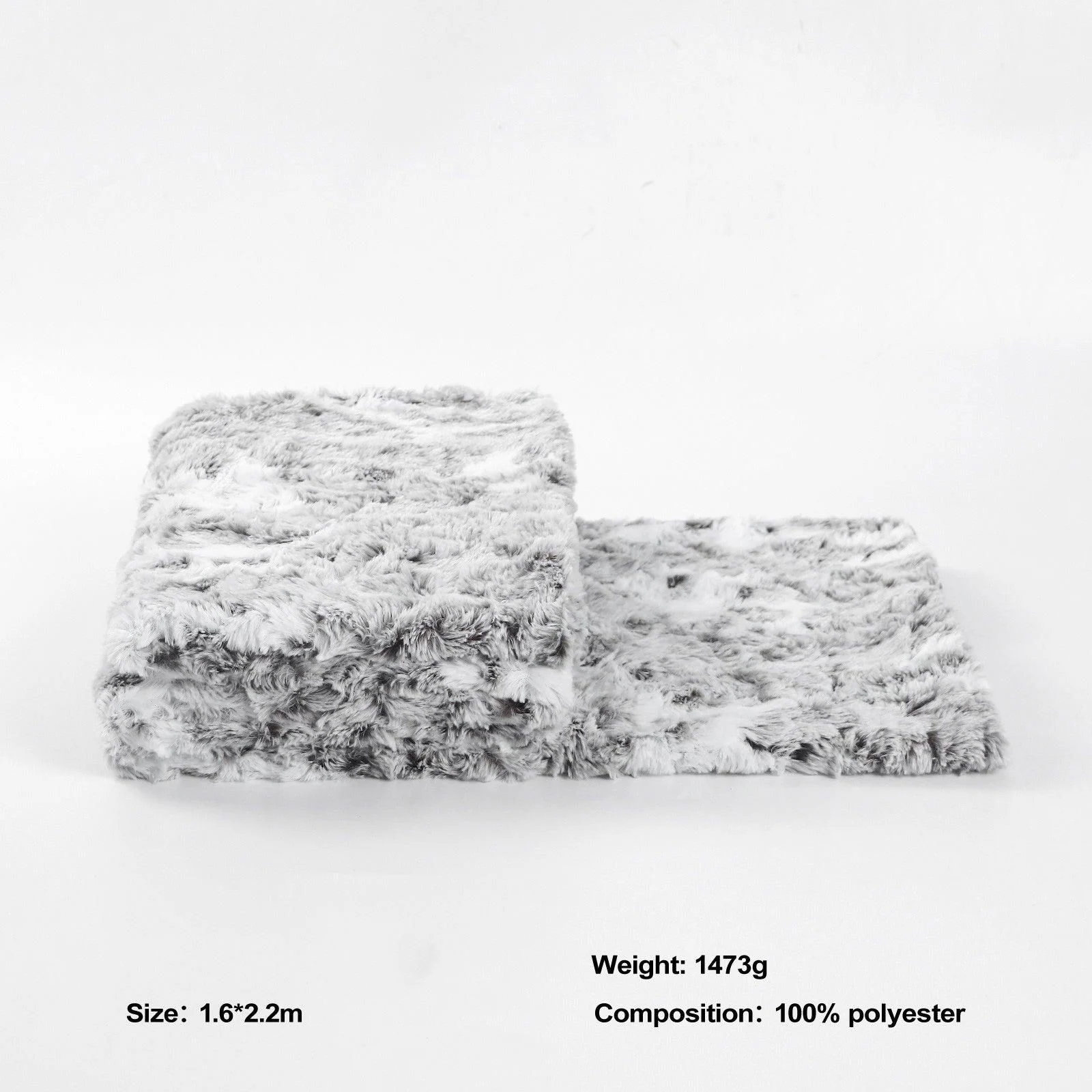 FabianLuxe – Soft Faux-Fur Blanket -  - #tag1#