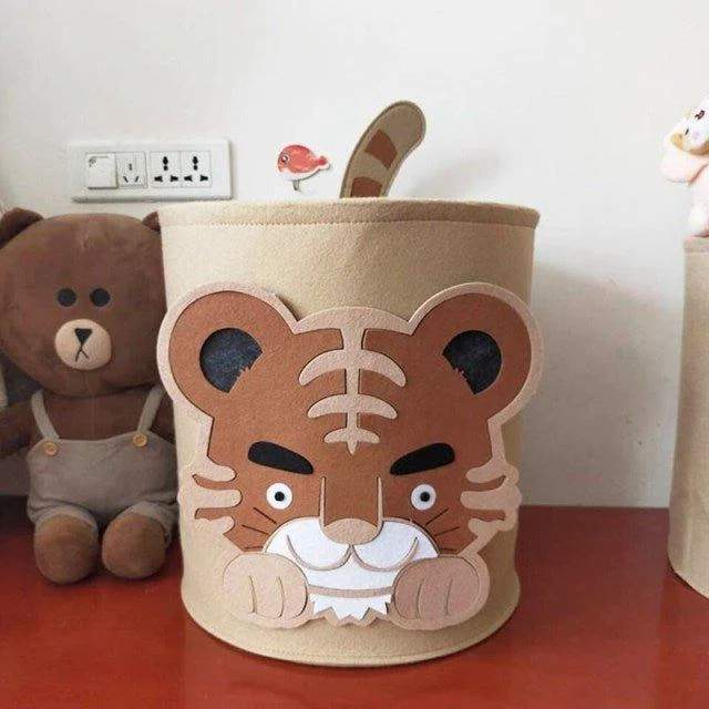 Fabric Animal Baskets -