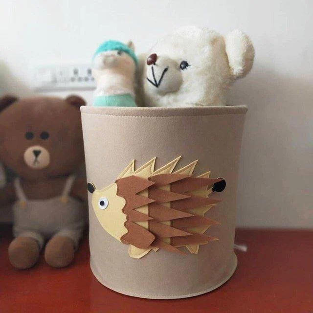 Fabric Animal Baskets -