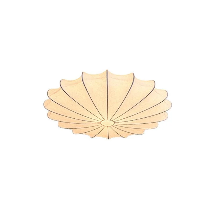 Fabric Flushmount Ceiling Lamp - Modern Design White -  - #tag1#