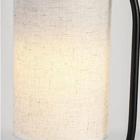 Fabric Lampshade Side Lamp - Vintage Chic -
