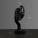 Face Character Abstract Sculpture tag1