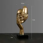 Face Character Abstract Sculpture tag1