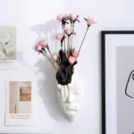 Face Expression Wall Hanging Flower Pot