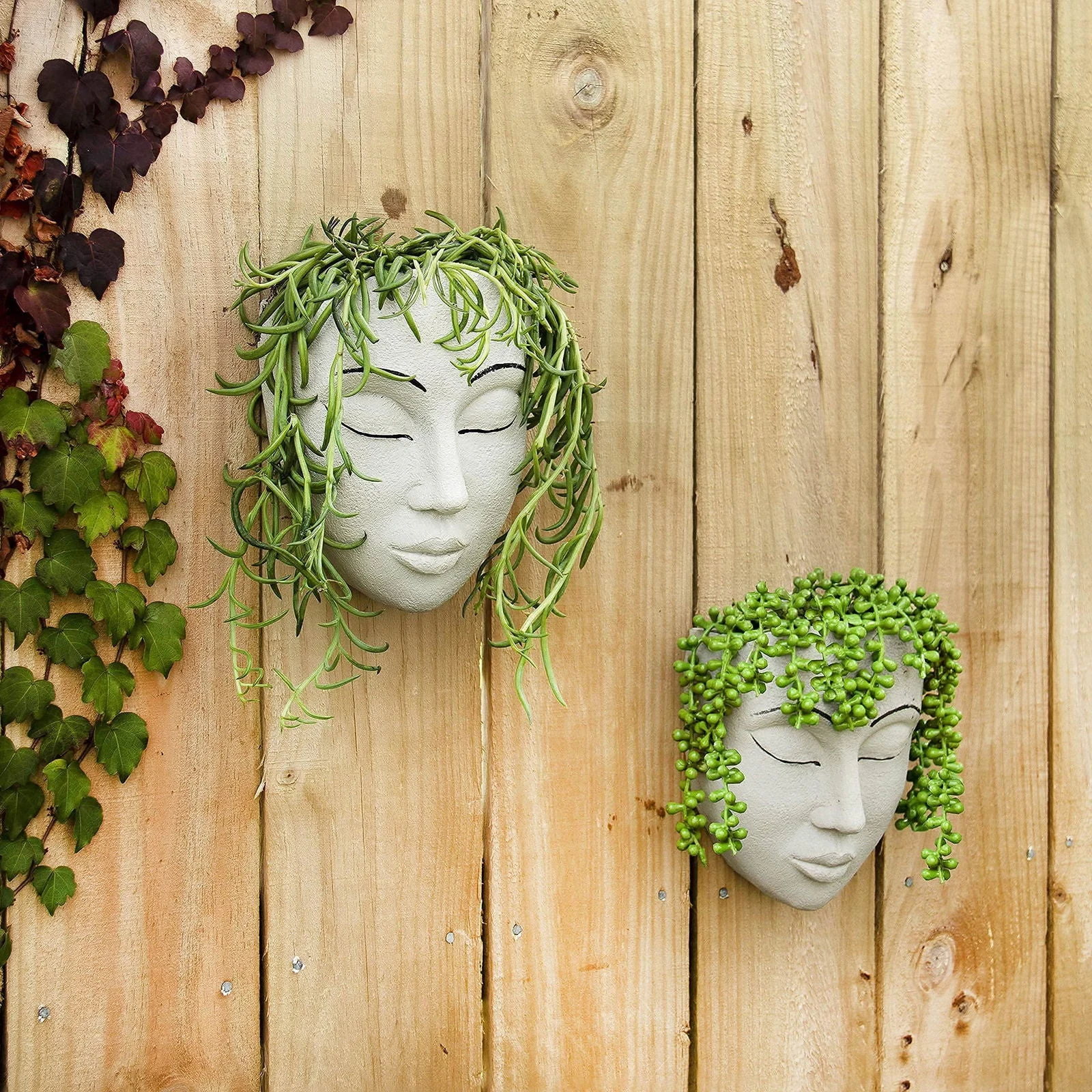 Face Wall Planter -