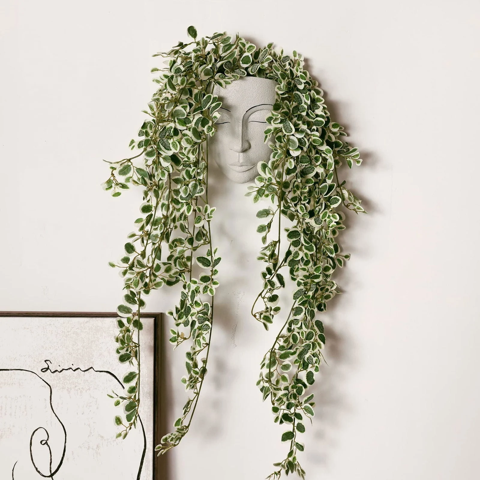 Face Wall Planter -