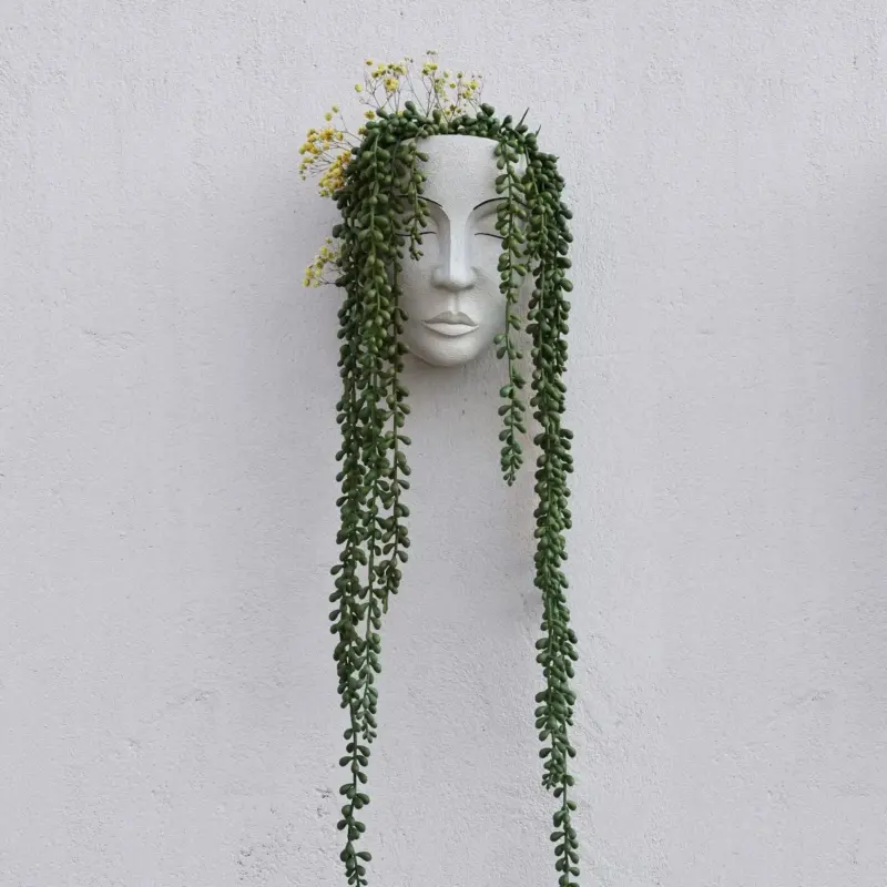 Face Wall Planter