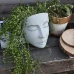 Face Wall Planter
