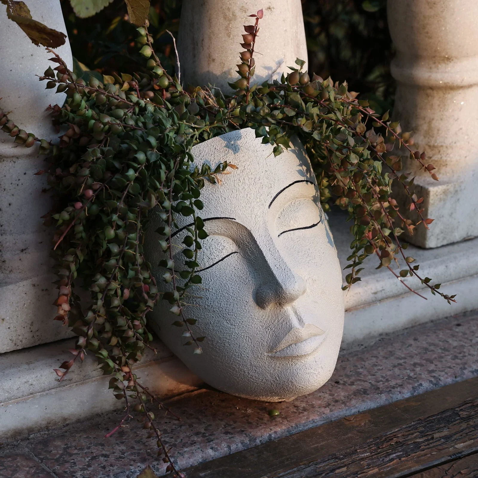 Face Wall Planter -