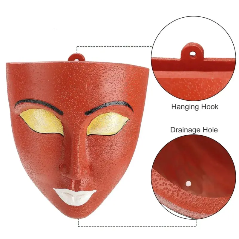 Face Wall Planter