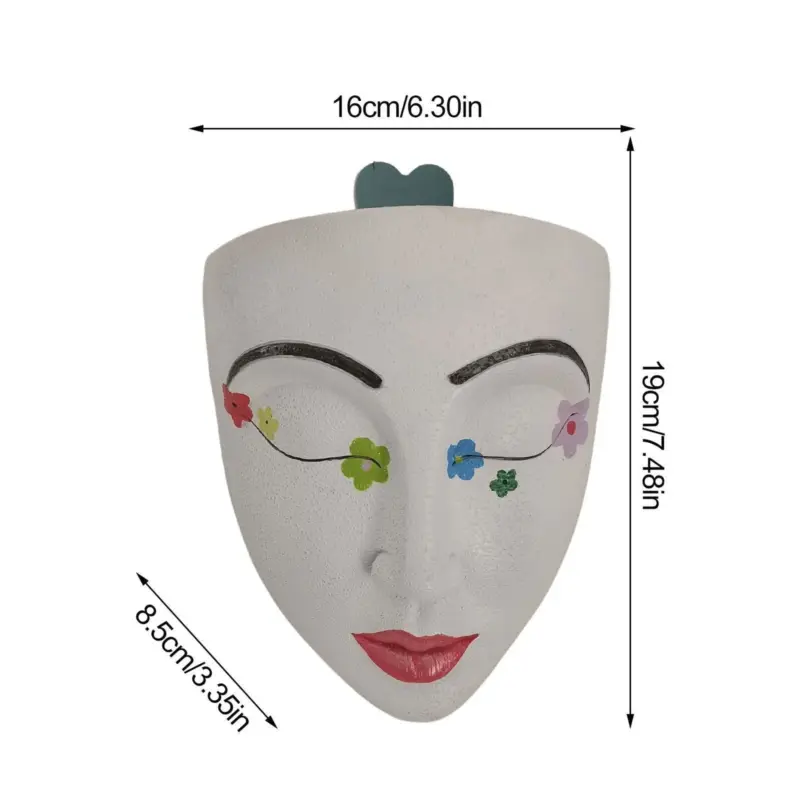 Face Wall Planter