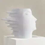 Faces in the Wind Vase