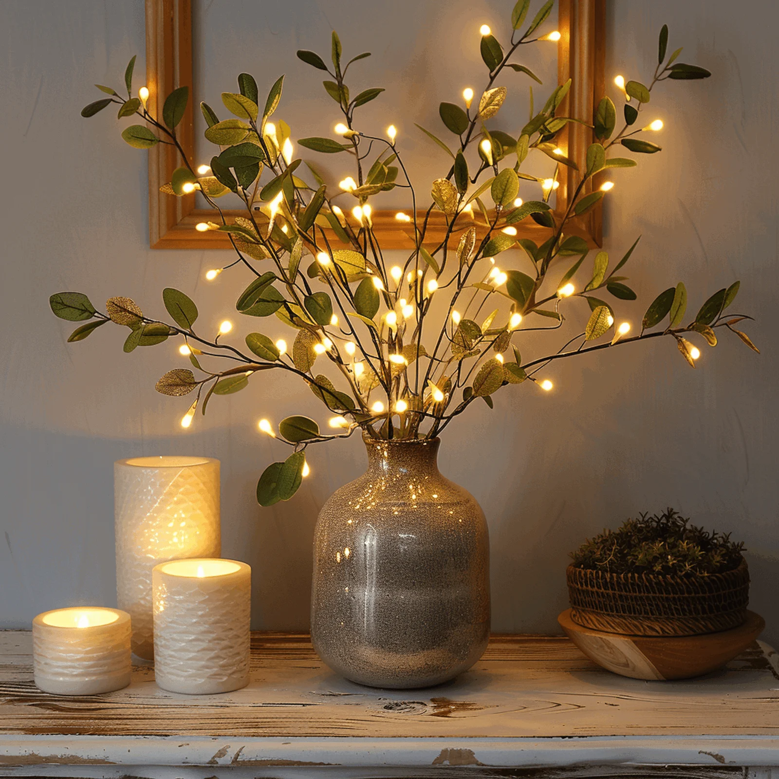 FairyGlow Olive Branch – Magical LED Table Lamp -  - #tag1#
