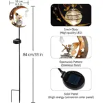 Fairy lamp Moonlight Solar energy Garden decoration tag1