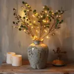 Fairy light olive branch tag1