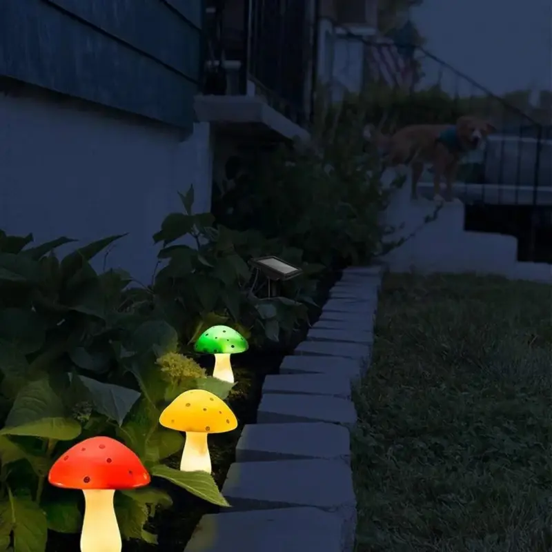 FairytaleLight Gnome Mushroom Lamp tag1
