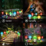 FairytaleLight Gnome Mushroom Lamp tag1