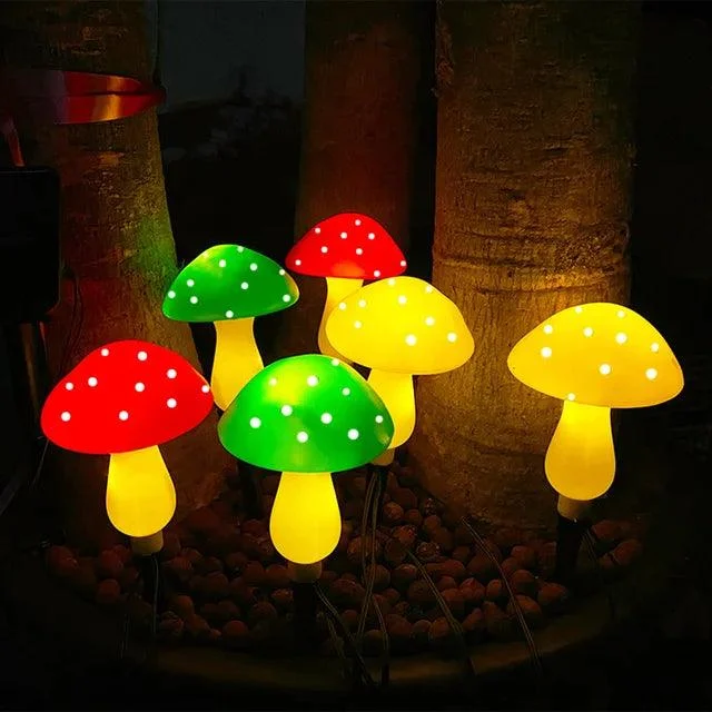 FairytaleLight - Gnome Mushroom Lamp -  - #tag1#