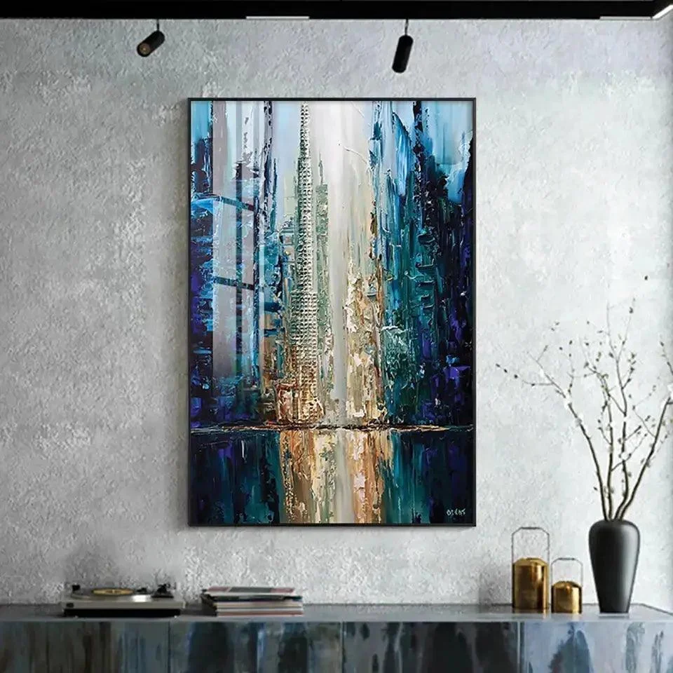 Fall View Handmade Painting -  - #tag1#