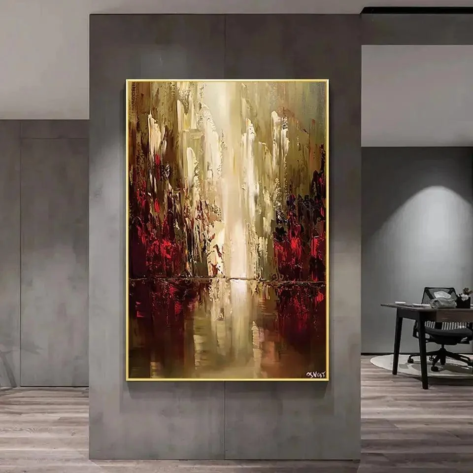 Fall View Handmade Painting -  - #tag1#