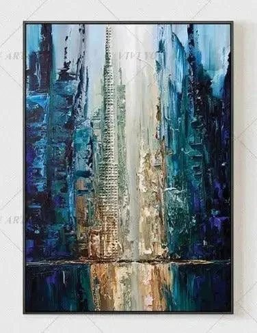 Fall View Handmade Painting -  - #tag1#