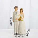 Family Child Modern Art Ornament Figurine Decor Crafts Sculptures and Statues
