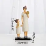 Family Child Modern Art Ornament Figurine Decor Crafts Sculptures and Statues