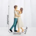 Family Child Modern Art Ornament Figurine Decor Crafts Sculptures and Statues