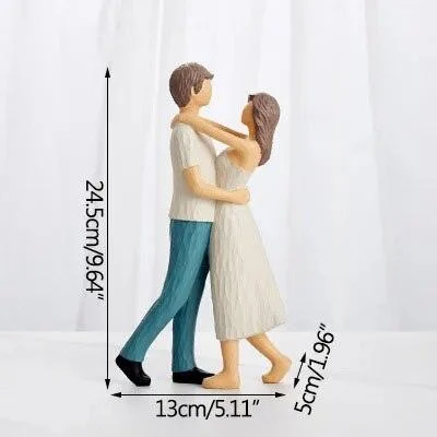 Family Child Modern Art Ornament Figurine Decor Crafts Sculptures and Statues -