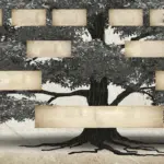 Family Tree Genealogy Diagram tag1