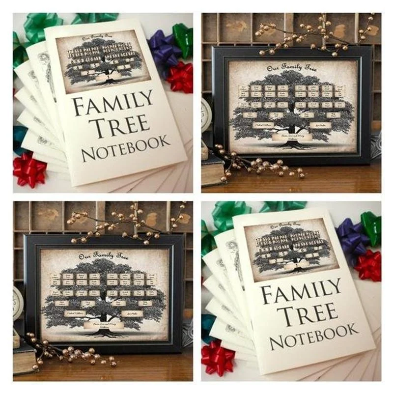 Family Tree Notebook - Memories Of Ancestors -  - #tag1#