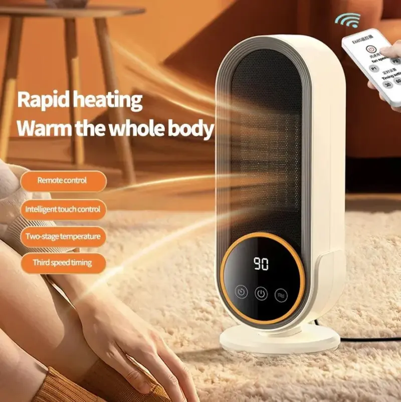 Fan Heater Portable 1200W Touch Screen With Remote Control and Timing tag1