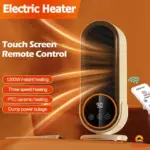 Fan Heater Portable 1200W Touch Screen With Remote Control and Timing tag1