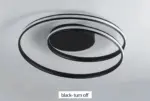 FancyWhirl Ceiling Light Acrylic Mounting Spiral Ring tag1