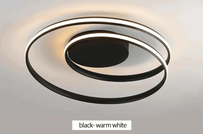 FancyWhirl Ceiling Light Acrylic Mounting Spiral Ring tag1