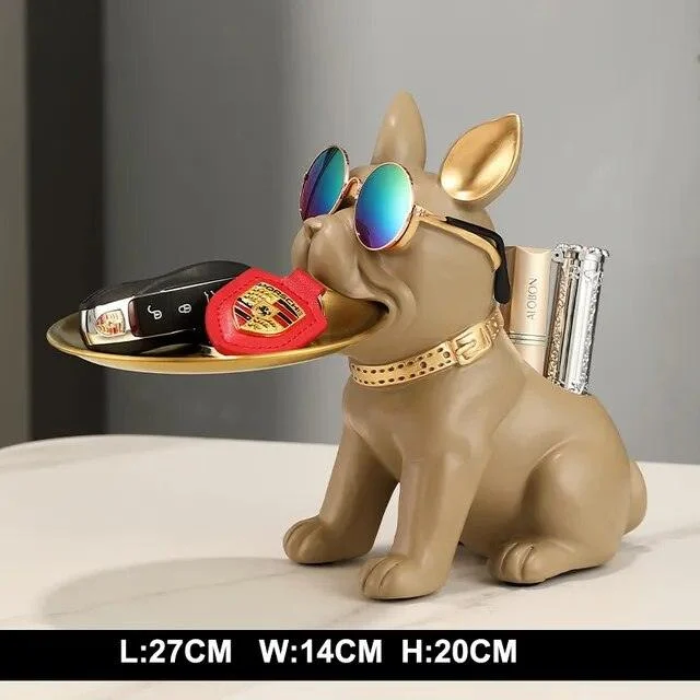 Fancy Bulldog Tray -  - #tag1#