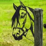 Farm Decoration PeepFarm Realistic Animal Design Garden Metal Art tag1