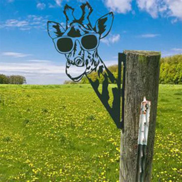 Farm Decoration - PeepFarm - Realistic Animal Design - Garden Metal Art -  - #tag1#